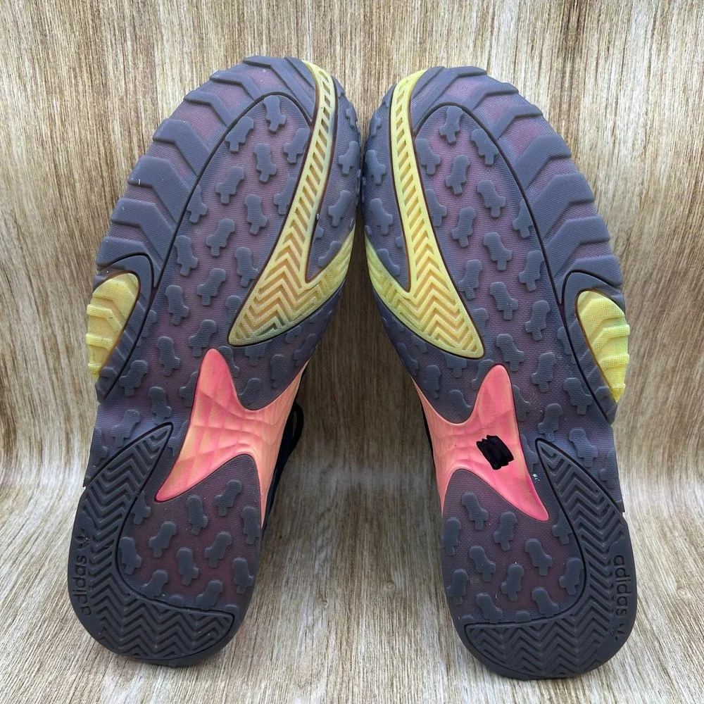 Adidas Streetball‎ Men's Size 10.5 Basketball Shoes Black Multi Sneakers EF1906